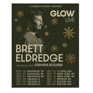 Brett Eldredge 2025-2026 – GLOW Live Poster 165